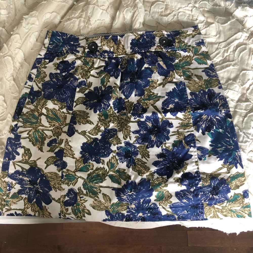 Brooks Brothers Floral Skirt